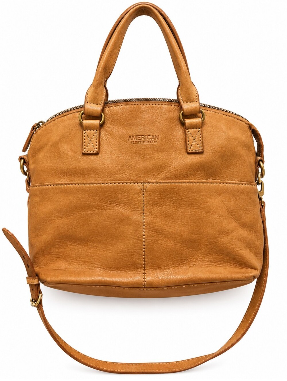 Tan Leather Satchel